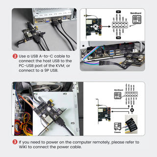 Sipeed NanoKVM-PCIe Remote Control Operation Maintenance Server Remote Desktop