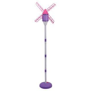 Windmill Bubble Machine Standing Bubble Blower With Light Outdoor Kid Toy Party