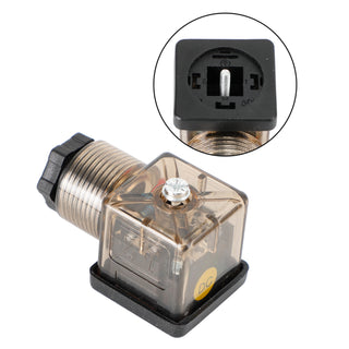 5Pcs Solenoid Valve Coil Plugtransparent Voltage Universal Accessories Dc 24V