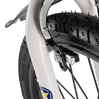 16" Kids Bike for Boys and Girls with auxiliary wheels & Rack Dark Blue