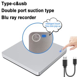BD Burner  External USB 3.0 Slot In DVD RW BD Writer Portable Drive