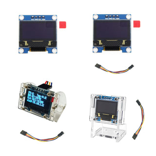 Raspberry Pi 4B 0.96-inch OLED Display Module IP Hard Disk Information SSD1306