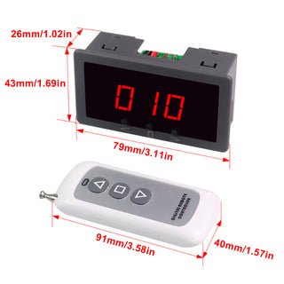 PWM DC Motor Speed Controller Dimmer 6V 12V 24V 5A + Reversible Remote Control