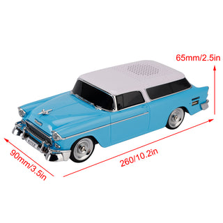 WS-1955 Bluetooth Replica Speaker Retro Speaker Car Design HD Sound TWS FM Radio