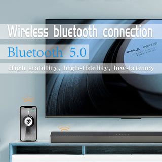 Bluetooth Subwoofer Audio Wireless Home Theater Soundbar Echo Wall Speaker
