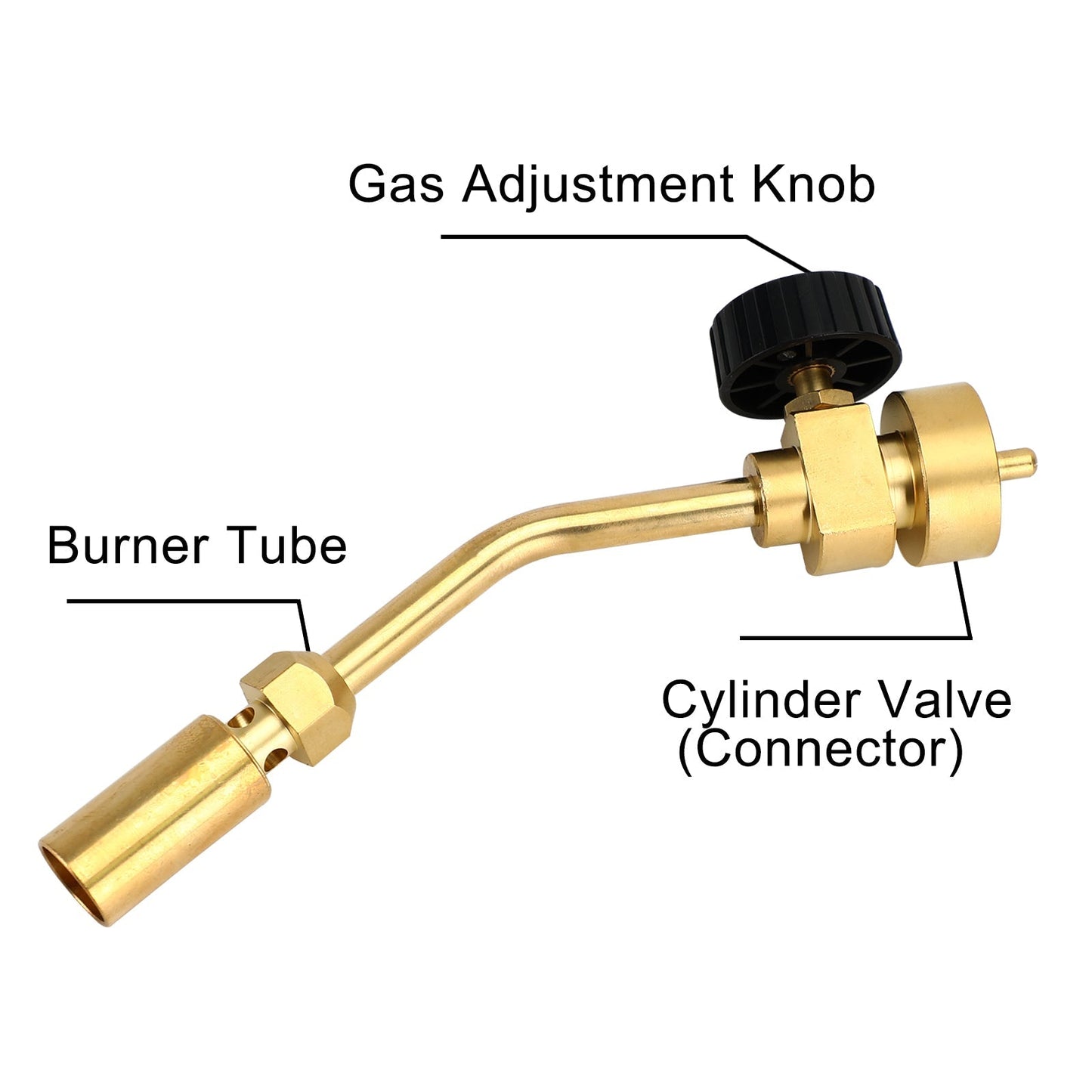 Multi-Purpose Propane Torch Head Pencil Brazing Flame Mag Soldering Welding Generic