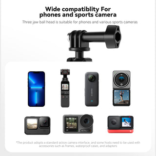 Suction Cup Bracket Strong Suction 360° adjustable For Dji Gopro13/Insta 360 Go3