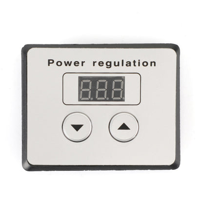 10000W SCR Digital Voltage Regulator Speed Control Dimmer Thermostat AC 220V 80A Generic