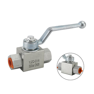 Hydraulic Valve KHB Ball Valve 1/4"/3/8"/1/2"NPT High Pressure Ball Valve