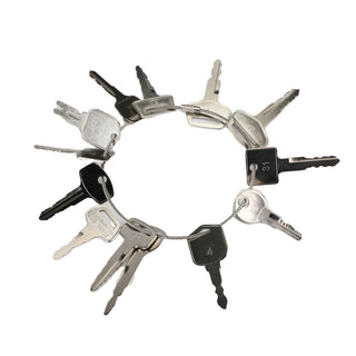 13 Pcs Forklift Heavy Equipment Construction Ignition Key Set