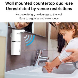 3 Gear Automatic Foaming Hand & Dish Soap Dispenser for Kitchen Bathroom Hotel