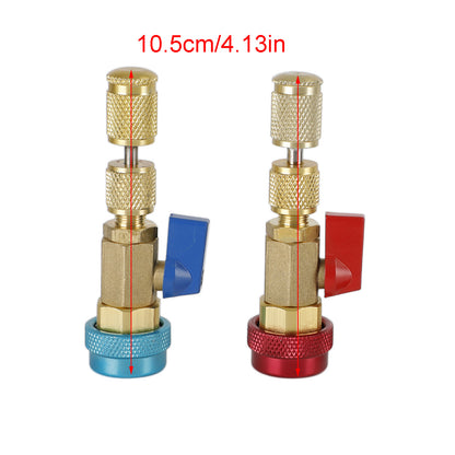 Refrigerant Valve Core Remover and Installer Tool Set High Low Side Valve Tool