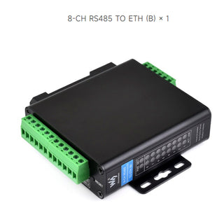 Industrial Isolated Serial Port Module Serial Port Server Eight-Way RS485 to RJ45