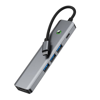 5 in 1 TYPE-C USB3.0 HDMI PD100W Interface Hub Adapter Dock for MacBook Pro 15