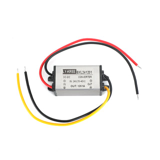 Waterproof Converter 24V To Dc 12V Step Down Volt Module Power Supply 1A 12W