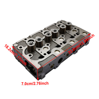Complete Cylinder Head & Full Gasket Kit Compatible With Kubota D1402 Engine
