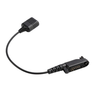 K Interface Headset Port Converter Cable for Hytera HYT HP680 HP700 HP780 Z1P