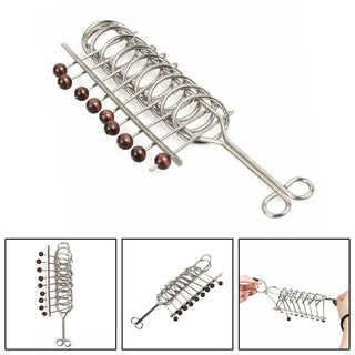 Traditional Brain Teaser Classical Metal Chinese 9 Linked Rings Puzzle Toys