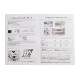 Small Hydroelectric Generator DC18V/36V 36W/50W High Efficiency Brushless Motor