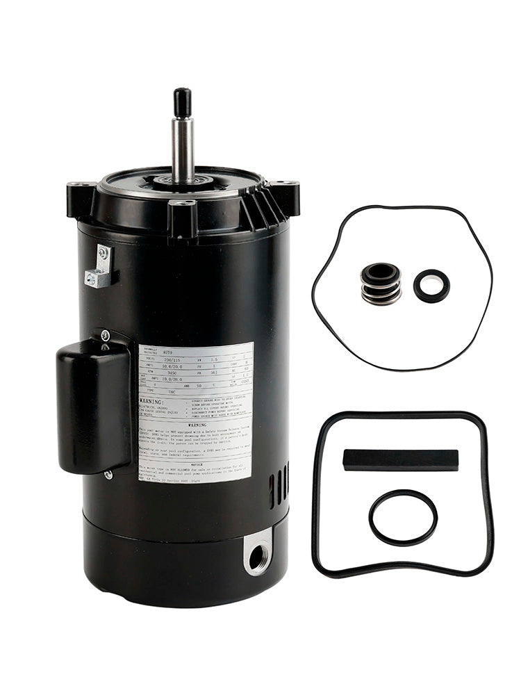 Pool Pump Motor SP2615X20 UST1202 For Hayward Super Pump 2 HP w/GO-KIT-3