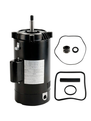 2 HP Pool Pump Motor – SP2615X20 UST1202 Replacement for Hayward Super Pump, 115/230V, C-Face Mount