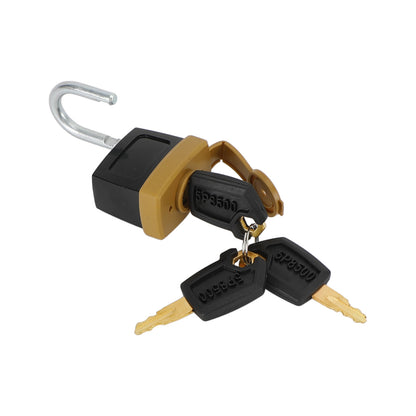 1Pcs Padlock Pad Lock W/3 New Keys For Caterpillar (CAT) 5P8500 246-2641 Generic