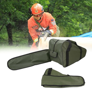 20 Chainsaw Carrying Bag Holdall Box Chain Saw Portable Green