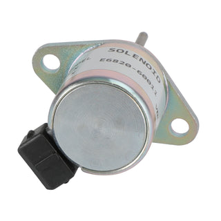 For Kioti Engine Stop Solenoid Mechron Ck Dk Rx Tractor E6820-60011 12V