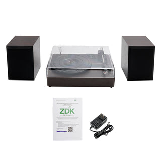 3 - Speed Turntable Decorative Record Player Split Bluetooth Vinyl Record Player