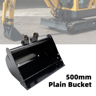 500mm Plain Bucket Attachment For Mini Excavators Excavator Small Digger