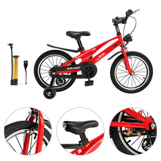 16 inches Magnesium alloy Kid's Bike Child Bicycle with auxiliary wheels