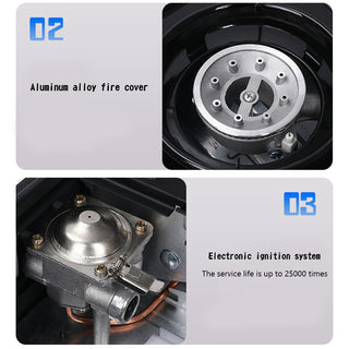 Butane/Liquefied Gas Tank Dual-Purpose Burner Camping Stove 🔥