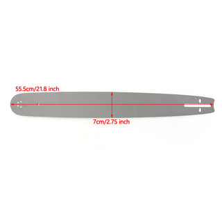 20" CHAINSAW GUIDE BAR For 52CC 58CC 62CC 68CC 76 Drive Links 0.325" 0.058 gauge