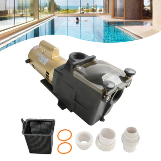Super Pump Parts W3SP2607X10 230V Pool Pump 1 HP Single Speed Pool Pump