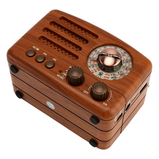 Retro-Style Decorative Radio Mini Multifunction Music Player Bluetooth Speaker