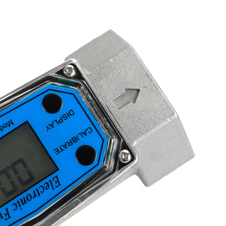 1.5" Digital Turbine Flow Meter LCD Display Flowmeter Flow Rate Of 40-280LPM