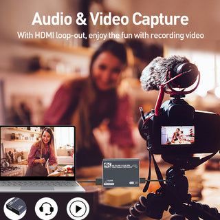 HDMI Acquisition Card 4K Video Live Set-tTop Box Recording Audio Acquisition