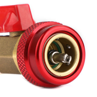 HVAC AC Valve Core High & Low Pressure Quick Remover Install Tool 1/4"