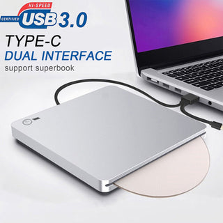 BD Burner  External USB 3.0 Slot In DVD RW BD Writer Portable Drive