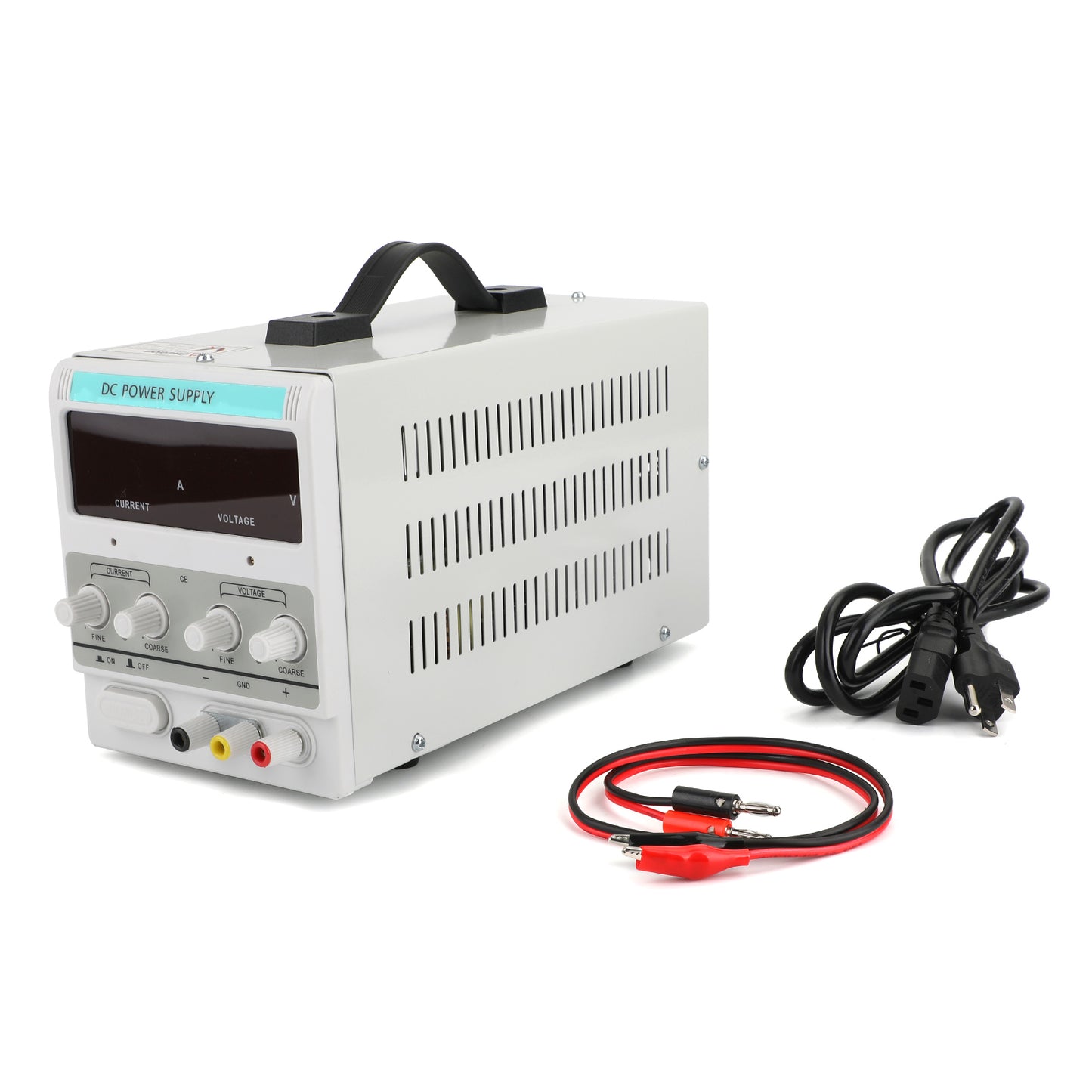 30V 10A Adjustable DC Power Supply Precision Variable Dual Digital Lab Test 110V