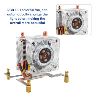 Raspberry Pi 5th Generation Tower Fan 5B Ice Tower Radiator ICE Cooling Radiator