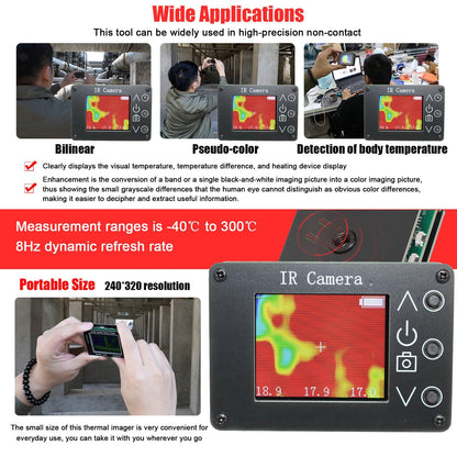 MLX90640 32x24 Digital Infrared Thermal Imager Thermal Imager W/1.8" TFT Display Generic