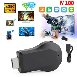 True 4K M100 TV Stick Dongle Receiver HDM TV WiFi TV Streamer