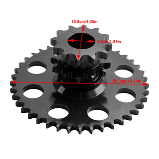 D76529 D124607 D64175 Drive Chain Cluster Sprocket Set For Case Skid Steer 1845C
