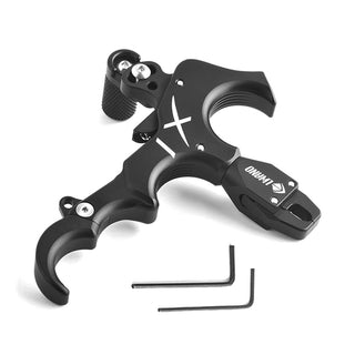 Compound Bow Release 3/4 Finger Thumb Trigger Caliper Grip