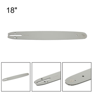 18" Chainsaw Guide Bar Chain 0.325“.058” Gauge 72DL Fit Husqvarna 440 460