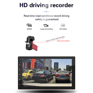 7" Android 10 2G+64G Quad Core GPS WiFi Bluetooth Car Stereo MP5 Player Carplay