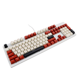 104Key Wired Mechanical Linear Switch Gaming Keyboard With Blue Switch RGB Light