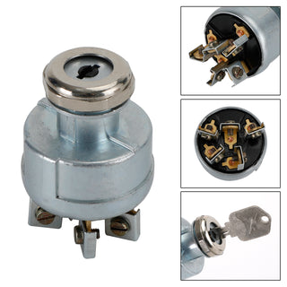 Ignition Switch For Clark Forklift 1723186 2339413 272041 7004210 With 2Keys