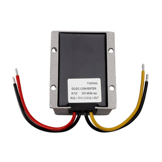 Waterproof DC/DC Converter Regulator 12V Step Up to 48V 1-6A